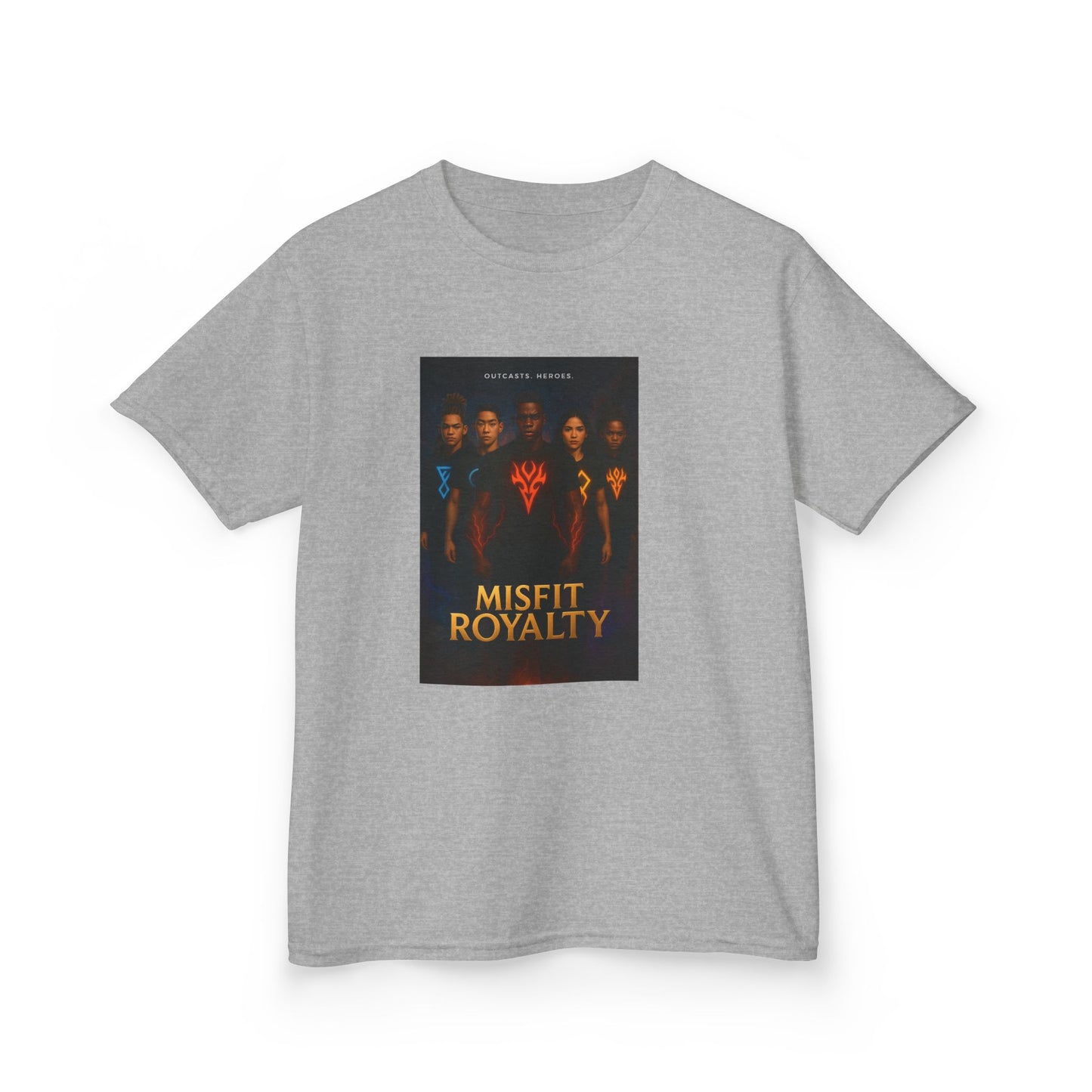 Misfit Royalty - Kids Heavy Cotton™ Tee