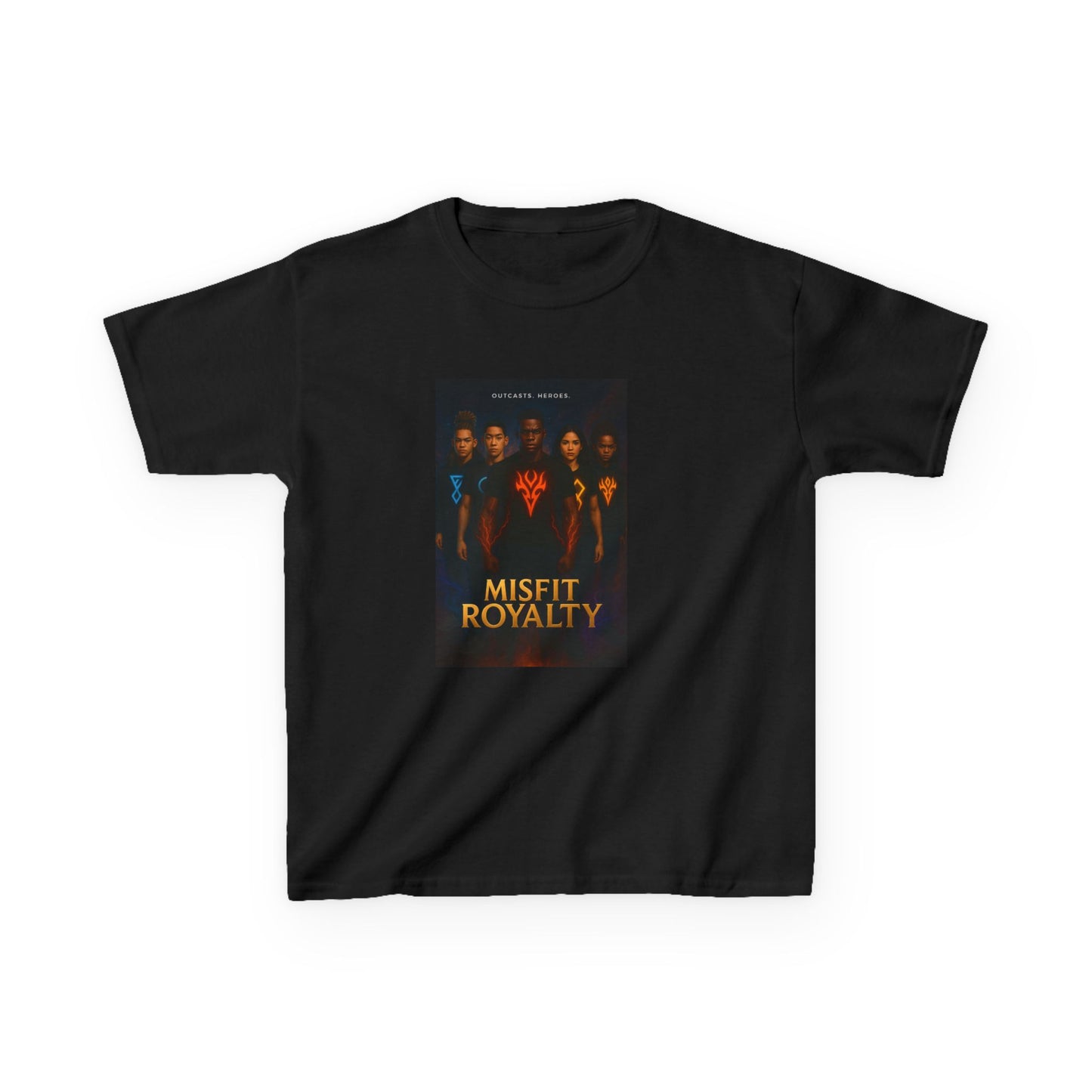 Misfit Royalty - Kids Heavy Cotton™ Tee