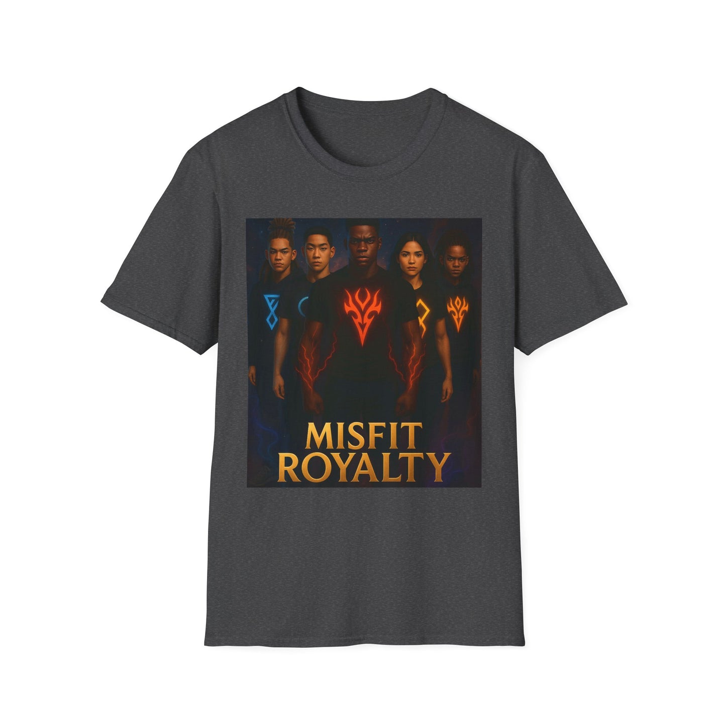 Misfit Royalty- Unisex Softstyle T-Shirt