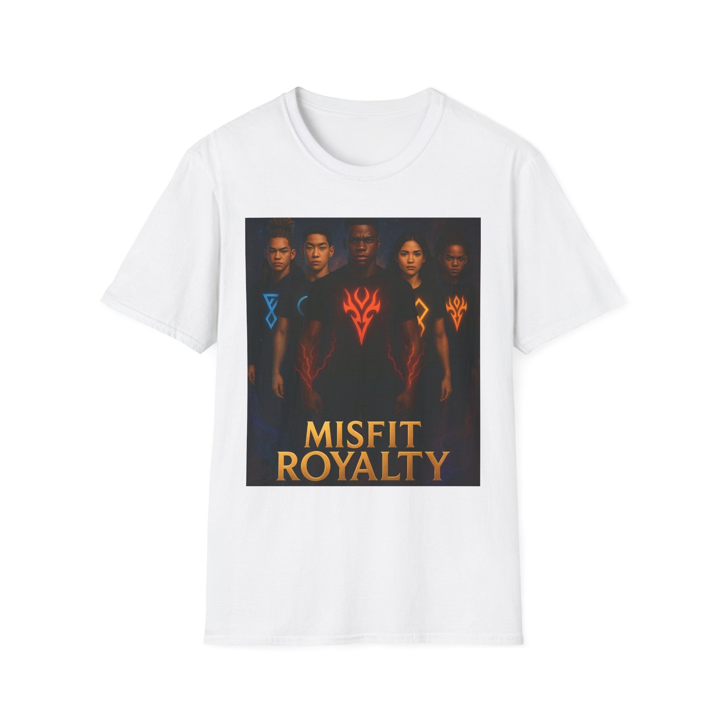 Misfit Royalty- Unisex Softstyle T-Shirt