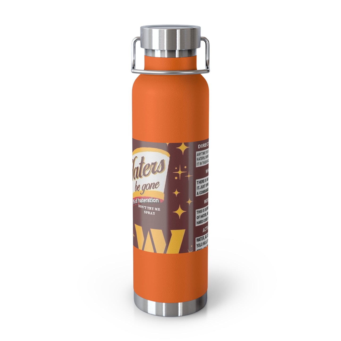 Wizard Haters - Copper Vacuum Insulated Bottle, 22oz