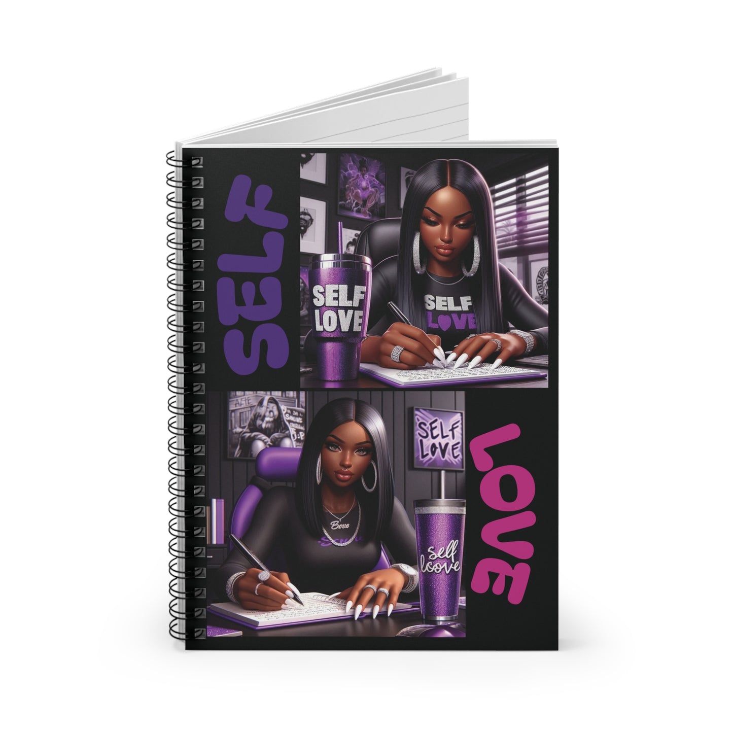 Self Love - Spiral Notebook - Ruled Line