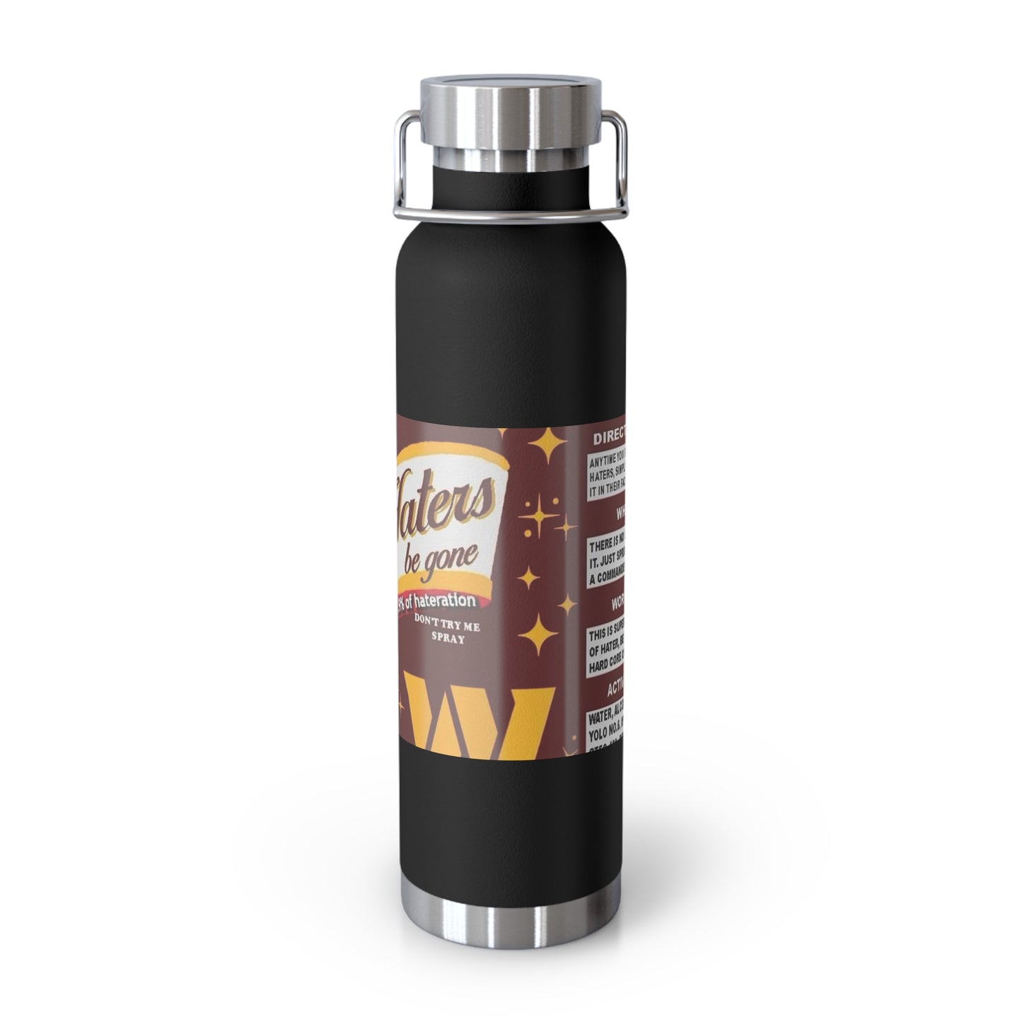 Wizard Haters - Copper Vacuum Insulated Bottle, 22oz